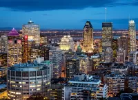 Пазл Вечерний Монреаль