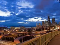 Пазл Вечерний город