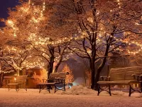 Пазл Вечерний парк