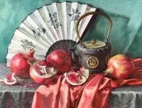 Пазл Веер и гранаты