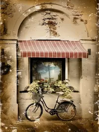 Пазл Велосипед