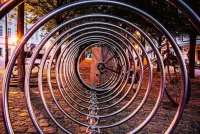 Пазл Велостоянка