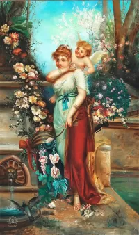 Пазл Венера и Амур