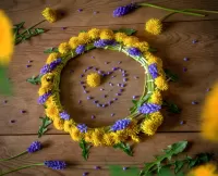 Пазл Венок