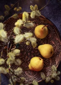 Пазл Верба и груши