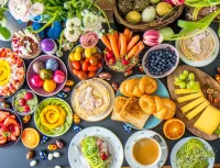 Пазл Весенний завтрак