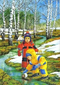 Пазл Весной