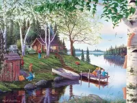 Пазл Выезд на природу