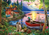 Пазл Выходные на природе