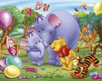 Пазл Винни Пух