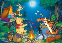 Пазл Винни Пух вечеринка