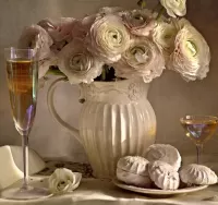 Пазл Вино и зефир