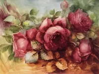 Пазл Винтажные розы