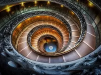 Пазл Винтовая лестница