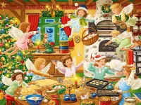 Пазл Выпечка печенья