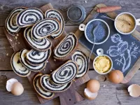 Пазл Выпечка с маком