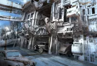 Пазл Виртуальные гаражи