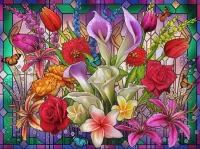 Пазл Витраж