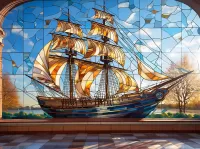 Пазл Витраж