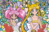 Пазл Витраж с принцессами