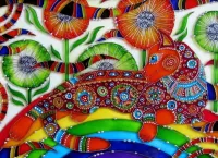 Пазл Витражная роспись
