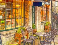 Пазл Витрина кафе