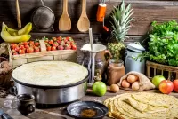 Пазл Вкусные блинчики