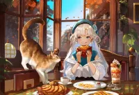 Пазл Вкусный гамбургер