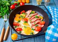 Пазл Вкусный завтрак 