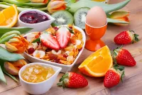 Пазл Вкусный завтрак