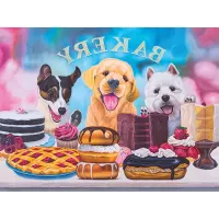 Пазл Десерт для собак 