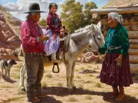 Пазл Внучка приехала