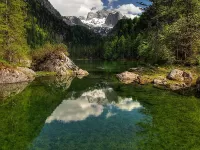 Пазл Вода и горы