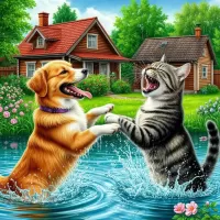 Пазл Водные процедуры