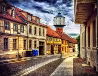 Пазл Водонапорная башня