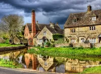 Пазл Водяная мельница