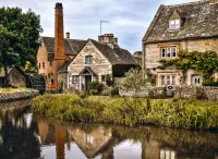 Пазл Водяная мельница