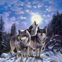 Пазл Волчий зов