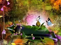 Пазл Волшебные бабочки