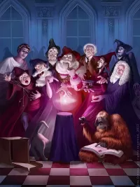 Пазл Волшебники