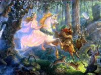 Пазл Волшебный лес