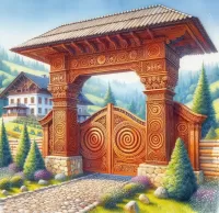 Пазл Ворота