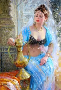 Пазл Восточная красавица