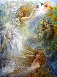 Пазл Времена года