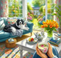 Пазл Время чая