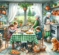 Пазл Все вместе