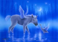 Пазл Встреча малышей