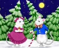 Пазл Встреча под луной