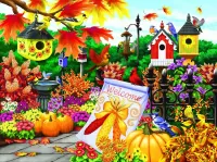 Пазл Встречаем осень