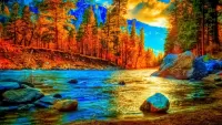 Пазл Взгляд осени